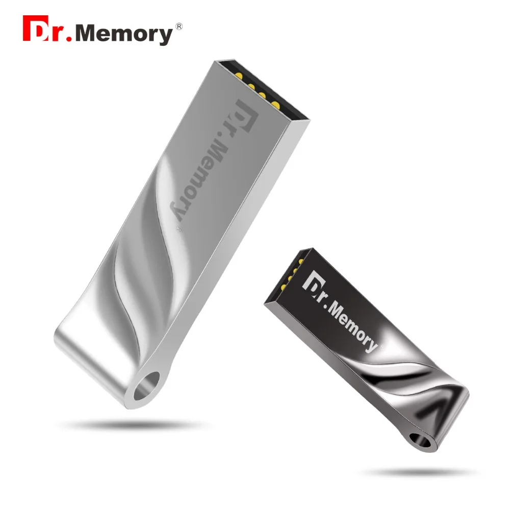 Металлические USB флэш накопители 64 ГБ мини флешка 32 водонепроницаемая карта
