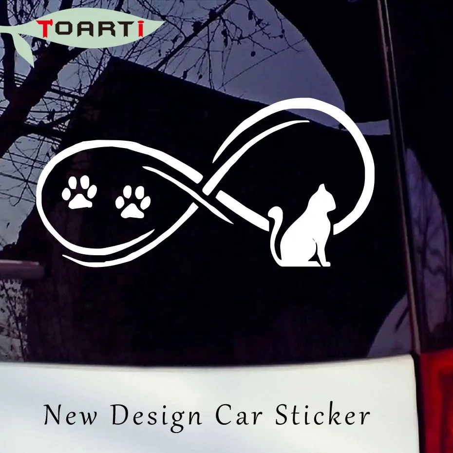 

17.8*8.9 CM A Resting Cat With Paws Car Sticker New Design Lovely Animal Tuck Window Decorative Laptop Decals Car Styling