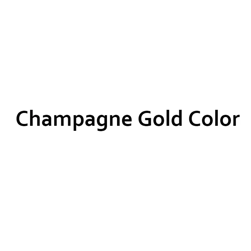 6 шт 48x52 мм цвет шампанского Золотой Латунь C образный Круглый соединительные кольца для изготовление, поиск ювелирных изделий Аксессуары - Цвет: Champagne Gold Color