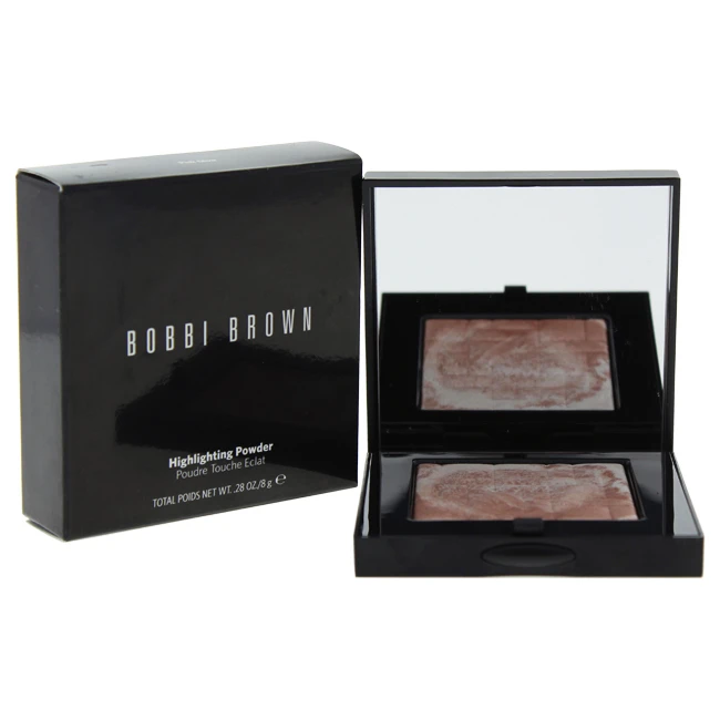 Highlighting Powder - Pink Glow by Bobbi Brown for Women - 0.28 oz Highlighter