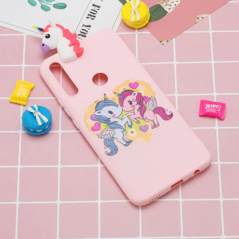 Чехол для Huawei P Smart Z 2019 мягкий чехол из ТПУ с 3D рисунком панды Единорога Huwawei Psmart