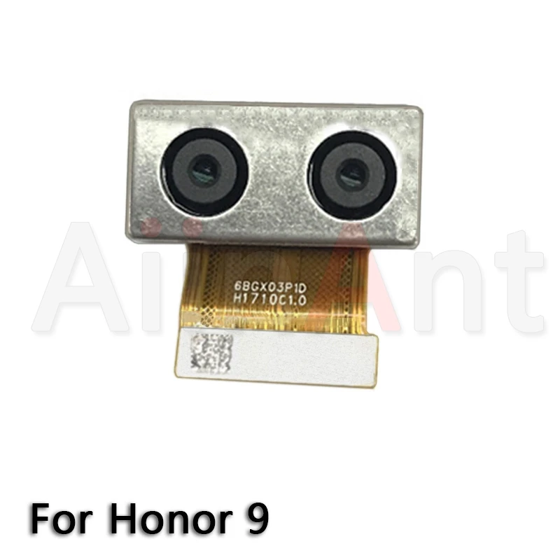 Оригинальная большая камера заднего вида с гибким кабелем для huawei Honor 6 7 7A 7X 7C 8 8X9 9i 10 20 Lite Plus основная задняя камера, запчасти для телефонов - Цвет: Honor 9