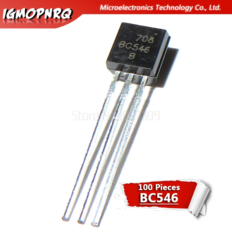 

100pcs BC546B BC547B BC547C BC556B BC557B BC558B BC558C BC559B BC560B BC560C TO92 triode transistor