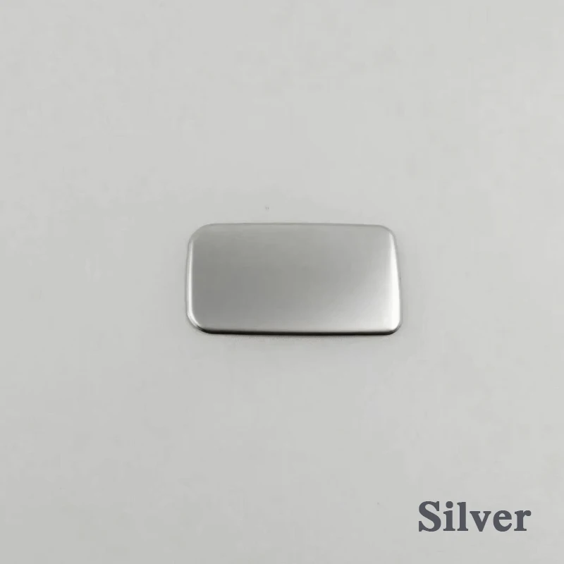 Автомобильный Стайлинг ABS бардачок блесток для hyundai Solaris Accent HC автомобильные внутренние аксессуары наклейка Украшение блесток - Название цвета: Silver