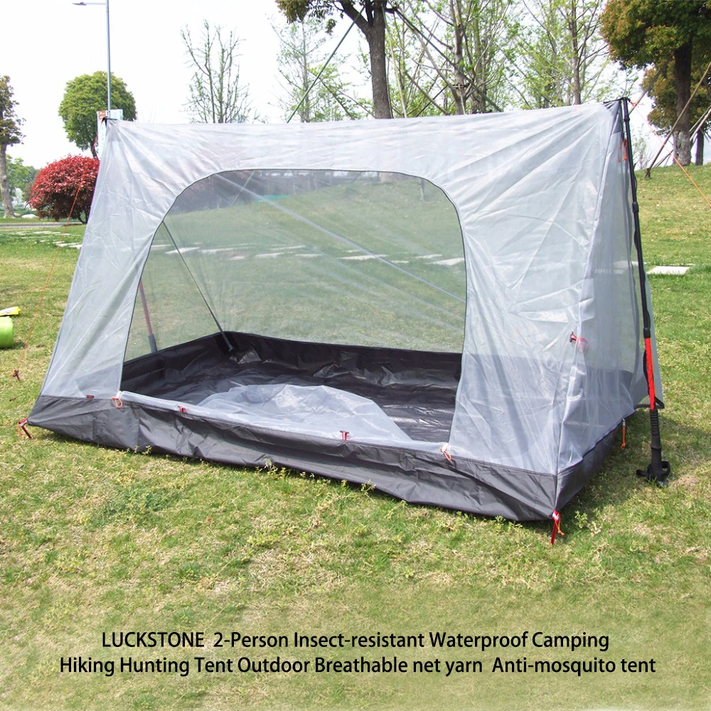 

LUCKSTONE 2-Person Insect-resistant Waterproof Camping Hiking Hunting Tent Outdoor Breathable net yarn Anti-mosquito tent