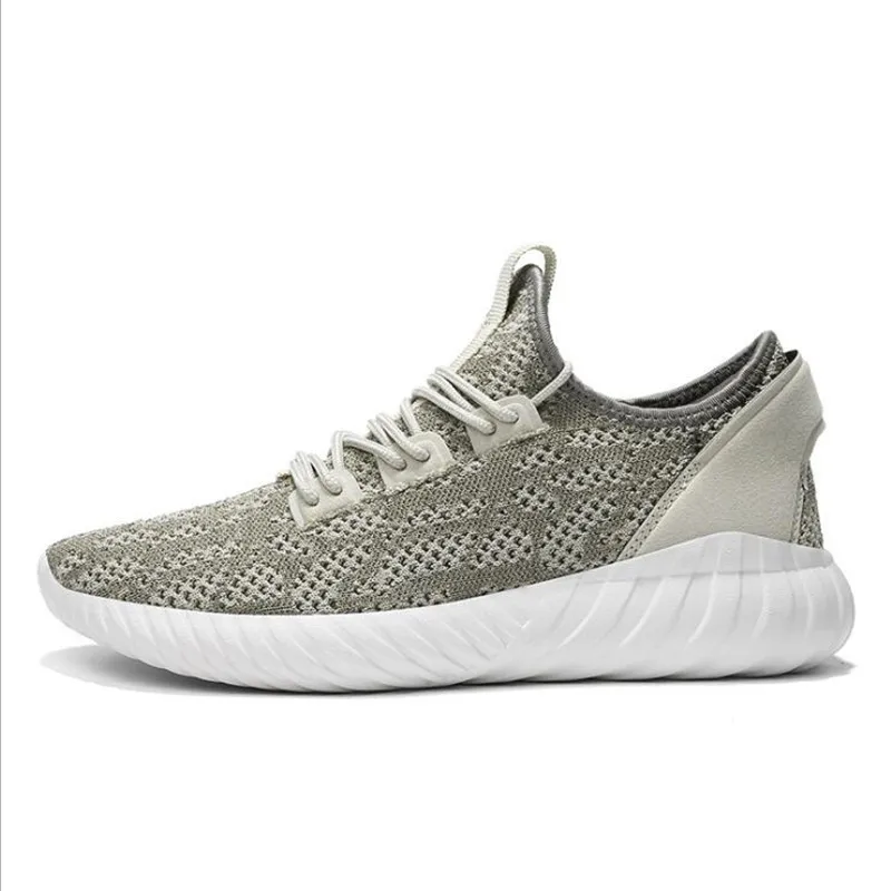 

VIXLEO 2018 Men Shoes Fashion Casual Shoes Breathable Lace up Flats light weight Trainers Male Zapatillas Hombre Size 39-46