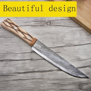 

Free Shipping LDZ Forged Kitchen Eviscerate Boning Knife Handmade Cut Meat Vegetable Fish Cooking Knives Chef Slicing Knife