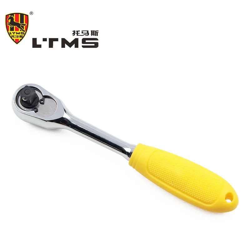 

High-quality steel material ratchet handle wrench hardware tool fast tighten car repair hand operated tools ratchet wrench