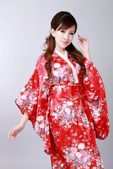 Silk Yukata Kimono Dress ...