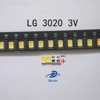 

For LG LED 1000pcs/LOT LCD Backlight TV Application LED Backlight 0.2W 3V 3020 Cool white LED LCD TV Backlight GW30F