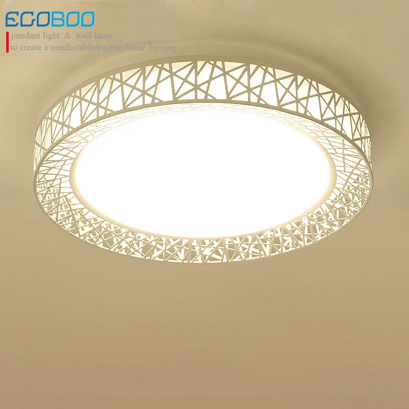 Mdoern Brief indoor led ceiling lights round bedroom decoration Bird