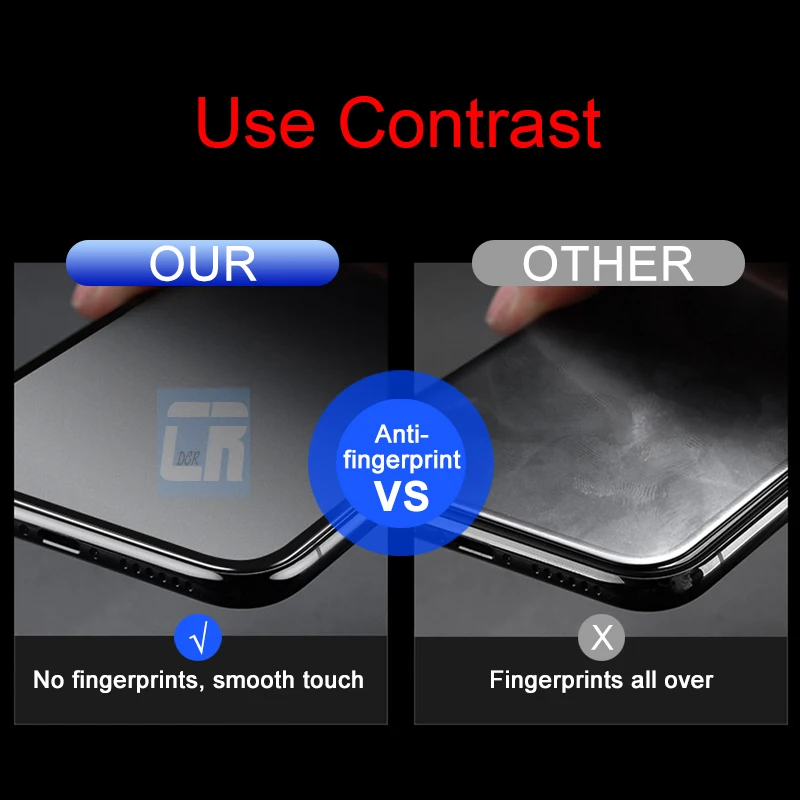 Матовая защитная пленка из закаленного стекла без отпечатков пальцев для Xiaomi Redmi Note 7 6 Pro 4X S2 5X 6X F1 Mix 2s 3