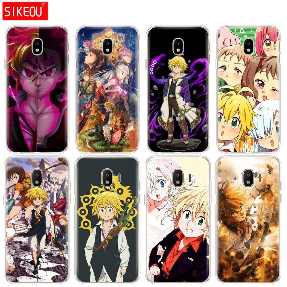 Силиконовый чехол для телефона Samsung Galaxy J3 J5 J7 2017 J330 J530 J730 PRO j2 2018 Nanatsu no Taizai 7 Seven Deadly