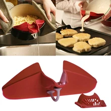 Практичный гаджет силиконовый дуршлаг суп Воронка Pourer инструмент для приготовления пищи