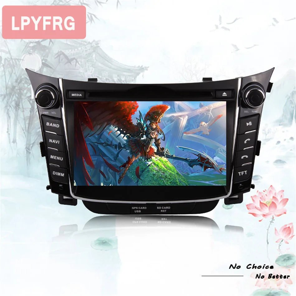 Clearance still cool Car video dvd player gps Navigation monitor audio stereo a/v entertainment system For Hyundai I30 2011+ android 9.0 1