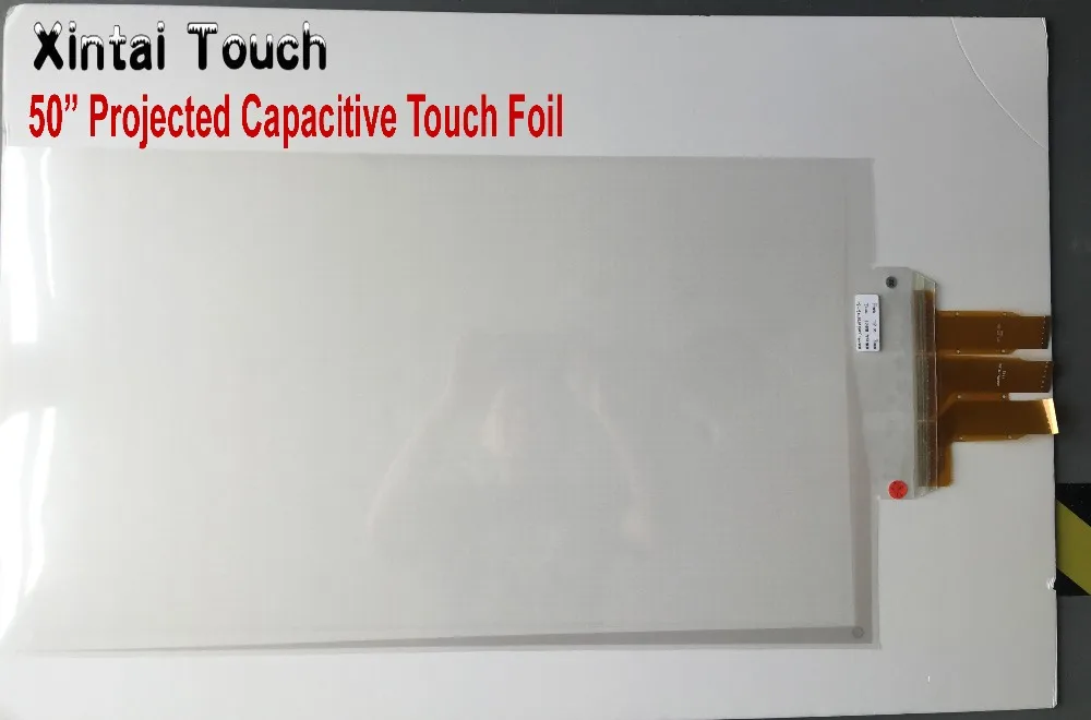 

Free Shipping! Xintai Touch 20 points 55 inch USB Interactive Touch Foil for Corporate office / touch film