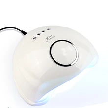 SUN5S 48 Вт УФ светодиодный светильник для ногтей с умным таймером Набор для ногтевой фототерапии сушки всех гелевых маникюрных машин автоматическое распознавание сушилка