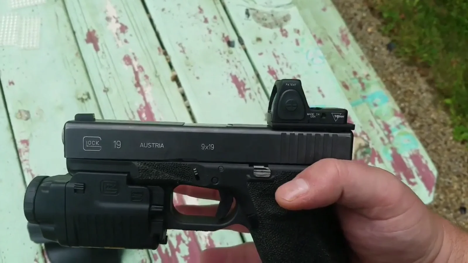 PPT Для Пистолетов Glock Mount, пригодный для универсального Красного точечного прицела, набор осей с низким отверстием, винты, стальная конструкция, крепление, подушка безопасности, аксессуар OS24-0228