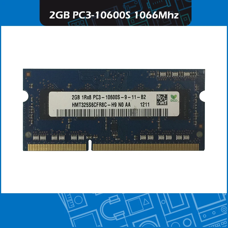 

Laptop Memory DDR3 2GB PC3-10600S Notebook Module SODIMM RAM 1066Mhz
