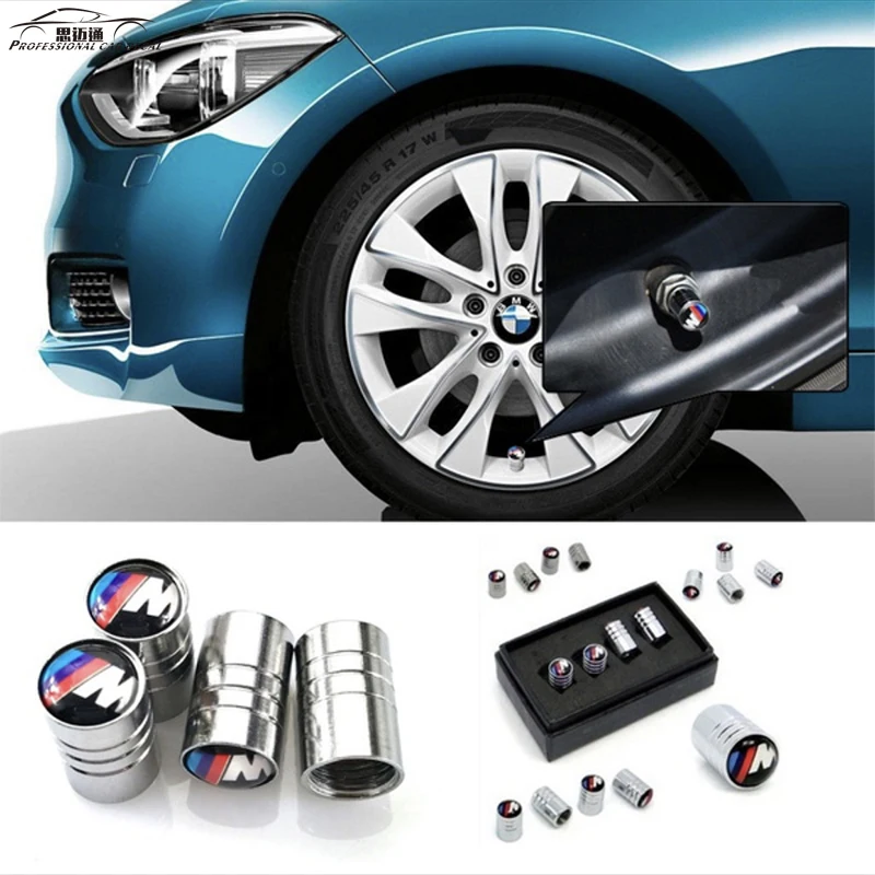 Car-styling 4Pcs+4Pcs Wheel Air Cover Tight Rims For BMW E46 E39 E90 E60 E36 F30