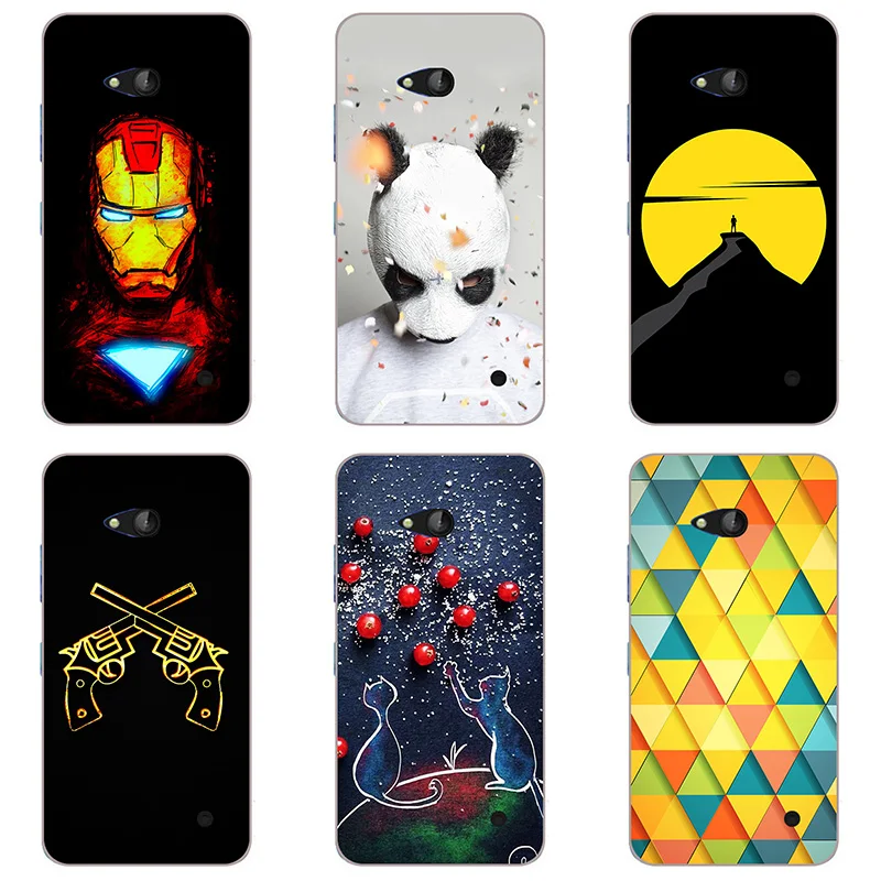 For Nokia Lumia 730 Case Hard Plastic Back Cover Cases Painting Abstract Patterned Shell Skin |