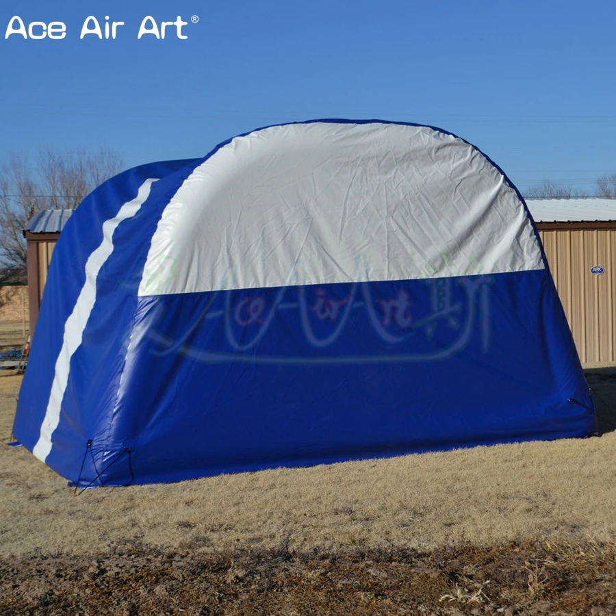6ml 4m W Inflatable Tunnel Tent Garage Car Cover Tent Carport