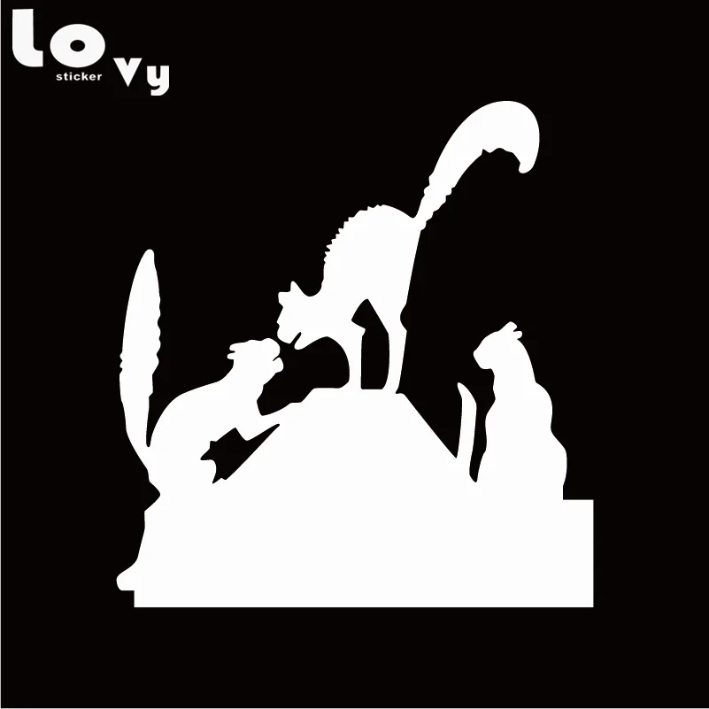 Виниловая забавная наклейка для автомобилей с героями мультфильмов|car decal|car