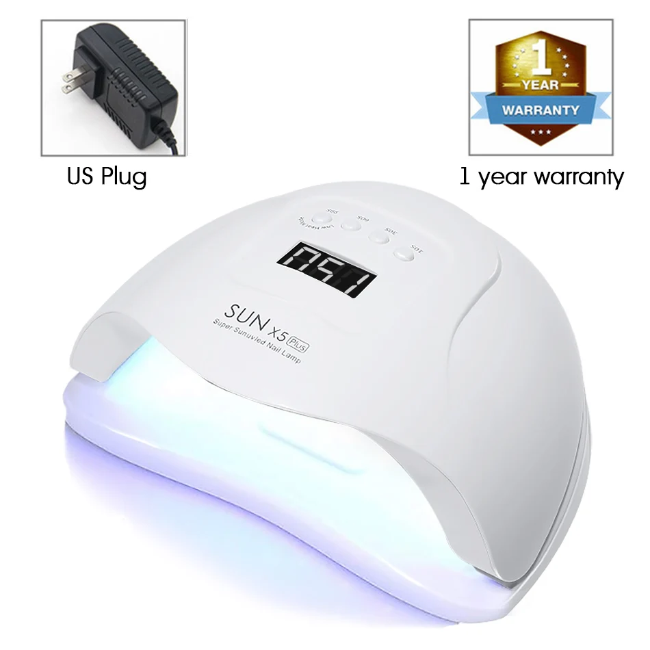 54W White (US Plug) ROHWXY SUN X5 Plus уф светодиодные лампа для ногтей сушилка 54W/48W/36W лед лампа для маникюра гель ногтей лампа для гель лака - Цвет: 54W White (US Plug)