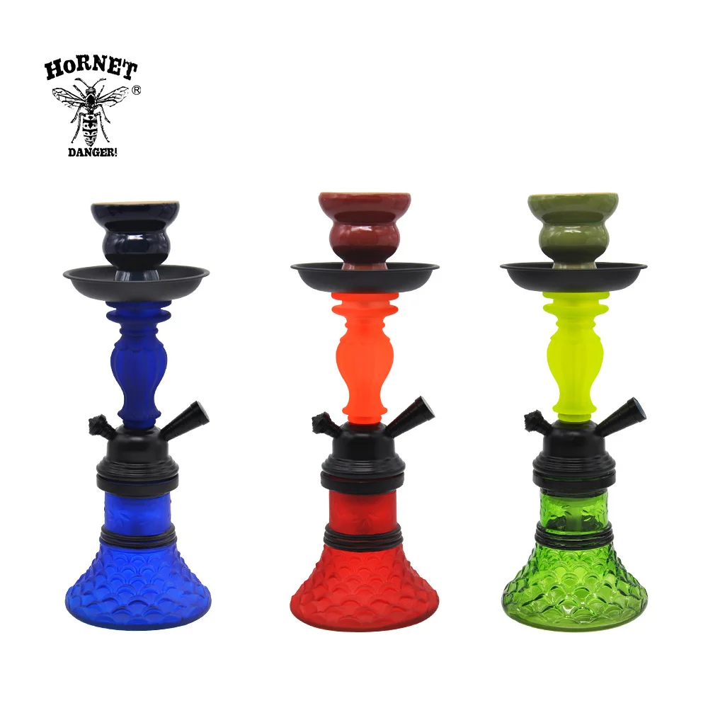 Hookah Set Handcrafted Glass Base High Grade Stem Diffuser