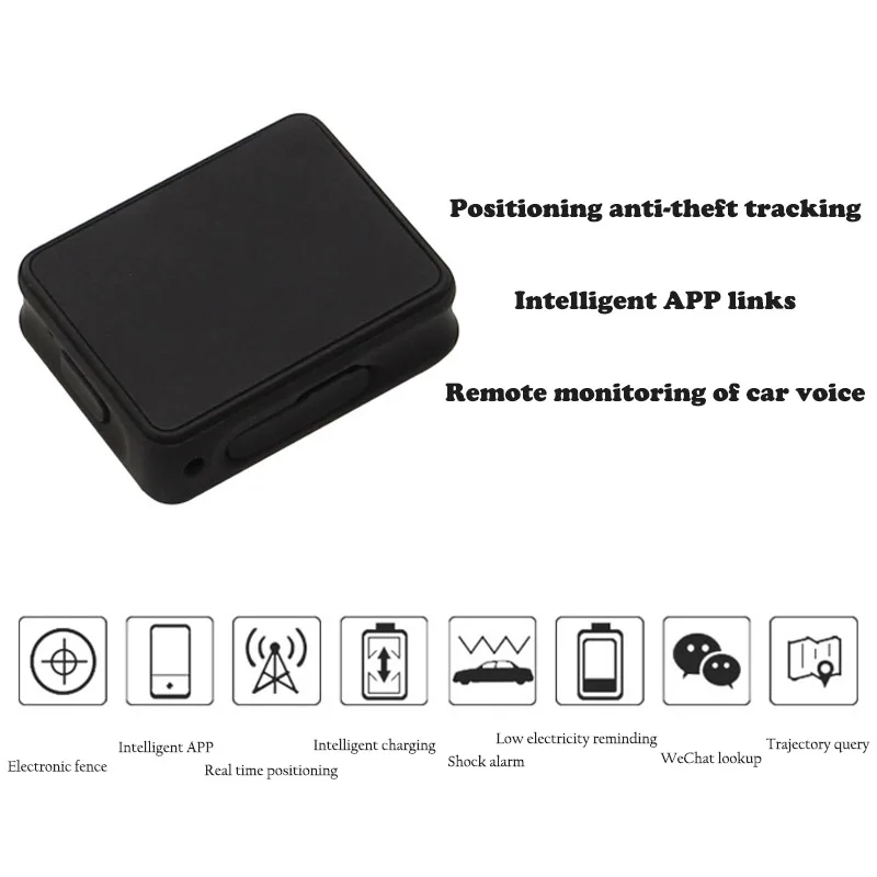 

Anti-theft Mini GPS Tracker Spy Device Without Installation Personal Tracker Remote Hearing Monitoring Miniature GPS Locator