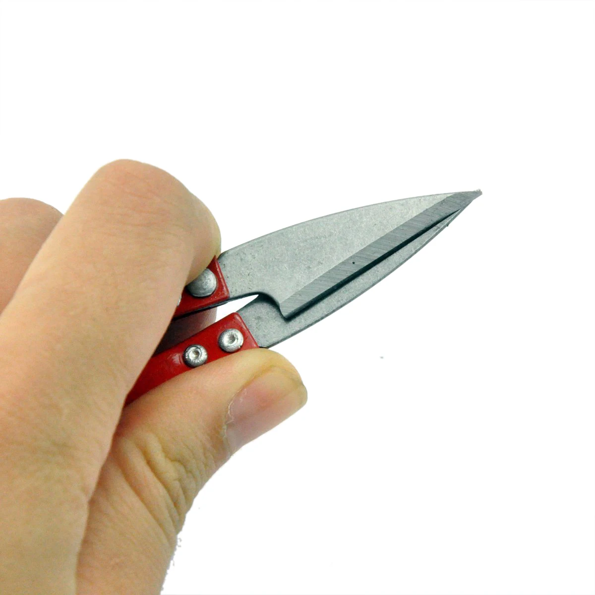 Ciseaux à Broder/coupe-fils 2 Pièces - Lame Acier Inox, Extrémité Crochet, 11.5cm - Neuf