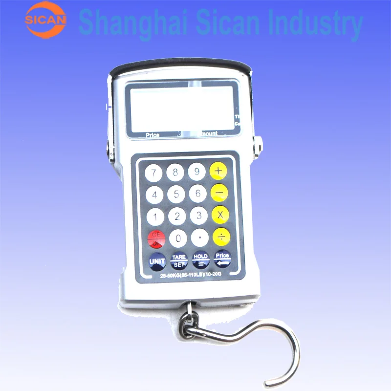 50Kg x 20g Fish Hook Hanging Digital Weighing Portable Scale With font b Calculator b font
