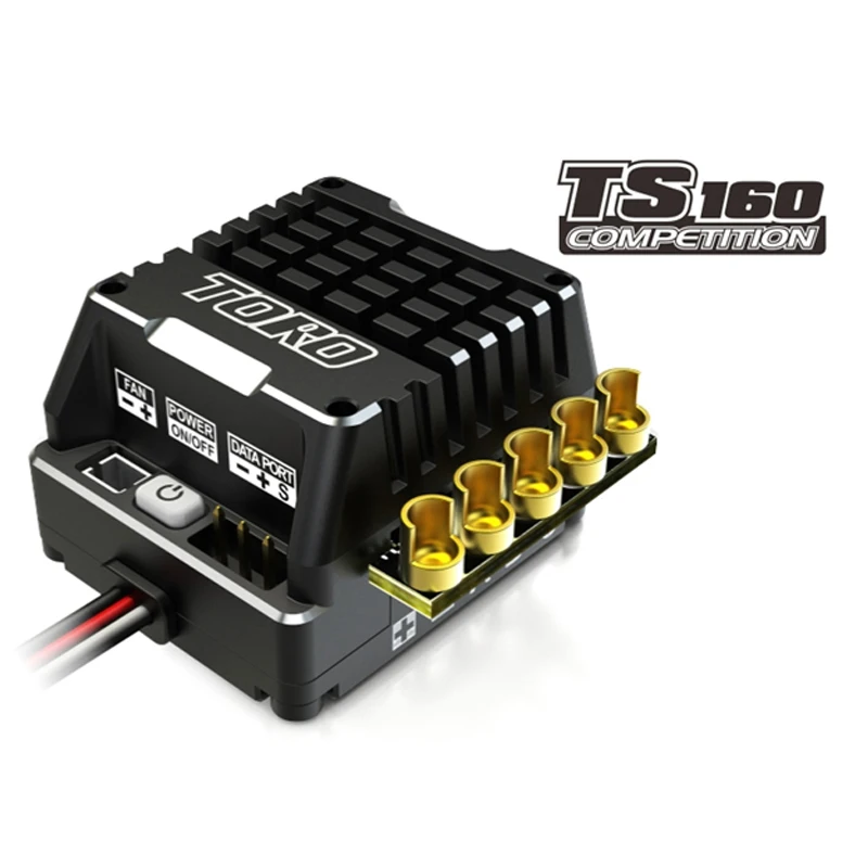 

SKYRC SK-300064-01 TORO TS160 160A Aluminum Competition Brushless Sensored ESC For 1/10 1/8 RC Car