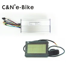Бесщеточный контроллер 48 В 500 Вт электрический регулятор велосипед с ЖК-дисплей дисплей