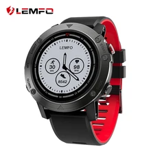 Дешевые LEMFO LES3 Смарт-часы монитор сердечного ритма Smartwatch Смарт часы gps Водонепроницаемый Мульти Спорт с компасом и подсветки