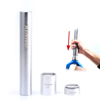

Mountain Bike Fork Base Installation Tool Headset Bottom Washer Setting Tool for 28.6 1.5 1.25 Fork