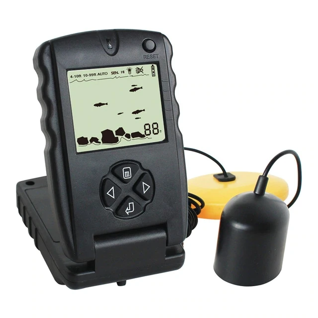 

100ft Portable Sonar Fish Finders Fishing lure Echo Sounder Fishing Finder FF717