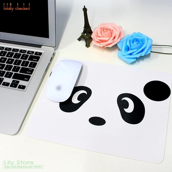 

1 PCS Gaming Mouse Pad New Panda Picture Waterproof Mice mat Anti-Slip Laptop Computer Mat Breathable pad For Mause