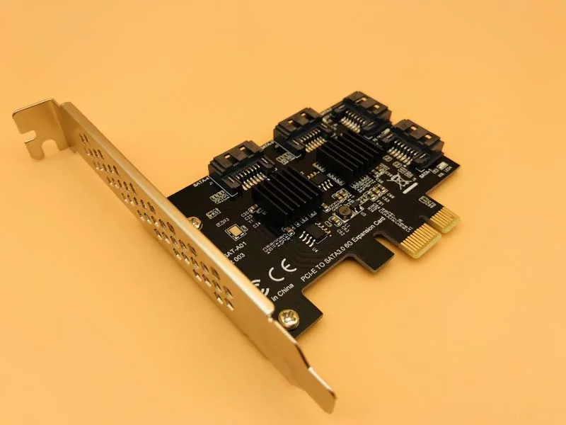 USB3.0 PCIE к SATA карта адаптер PCI Express SATA3.0 конвертер 4 портовый III 6G контроллер