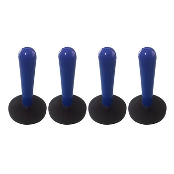 

4pcs 3D Fiber Car Foil Magnet Holder Vinyl Film Car Wrap Tool Magnetic Application Tool Auto Car Fix Install Tools