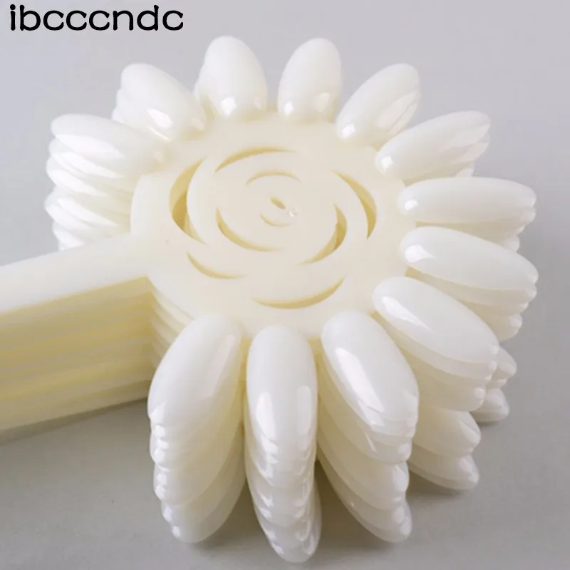 120-False-Tips-Nail-Art-Design-Acrylic-Polish-Board-Practice-Rose-Fan-Stickers-Wheel-Display-DIY (3)