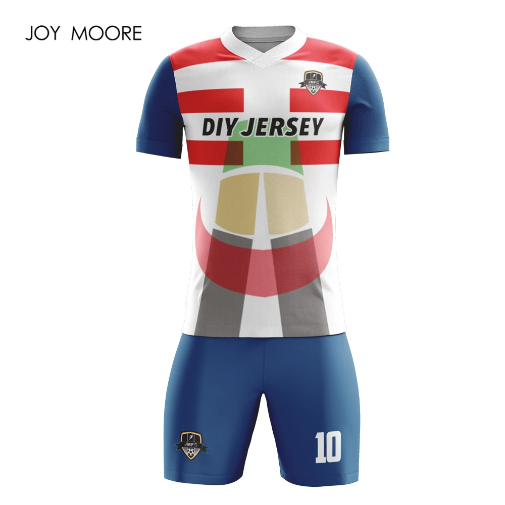 soccer jersey blue and white