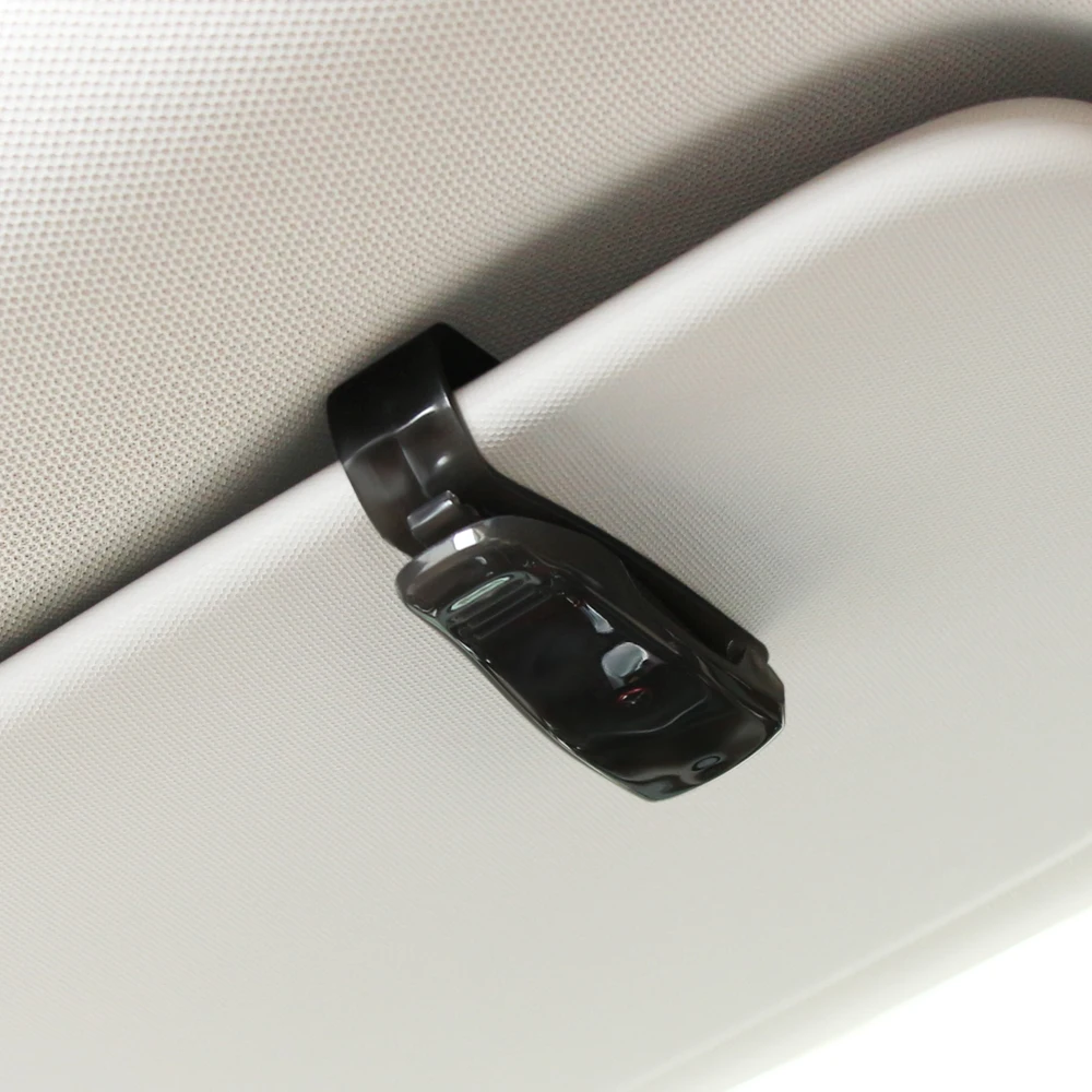 

Car Visor Glasses Sunglasses Ticket Clip Holder for audi a3 8l kia sportage clio 4 bmw z4 e46 renault megane 3 Accessories