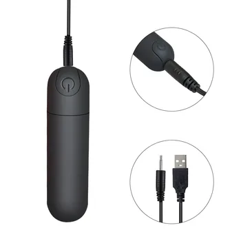Mini Adult Vibrating Bullet Shape Waterproof Vibrator G-spot Massager Strong Shake Rechargeable USB Vibrator Sex Toys for Woman 4