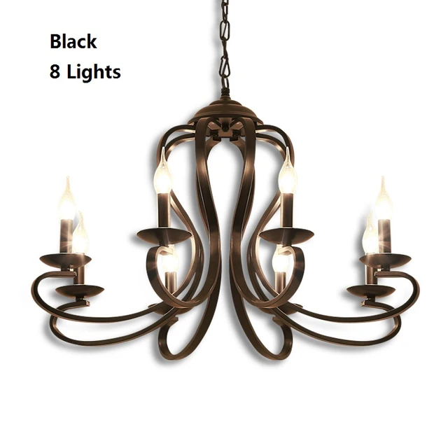 American Country Style Lighting Fixture Chandelier For Bedroom American Country Style Lighting Fixture Chandelier For Bedroom Dinning Room Vintage Lamp Res Retro Suspension Luminaire