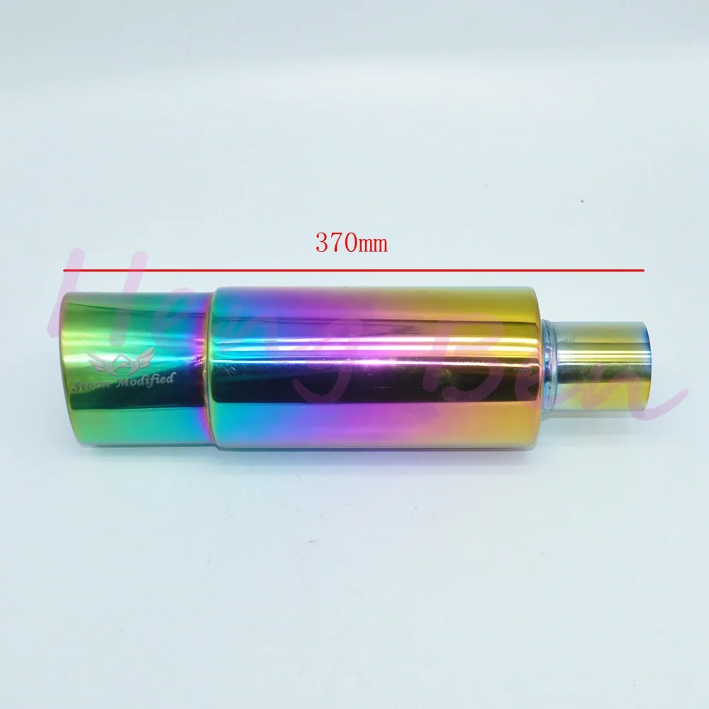 Универсальный выхлопной глушитель HB Neo Chrome Hi Power из нержавеющей стали 304|exhaust