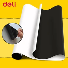 Deli Magnetic Whiteboard Soft Iron Wall Sticker Office Message Erasable Whiteboard Paper Painting Whiteboard Sticker Free Cut