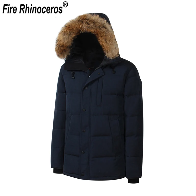 

Brand New Mens Thick Winter Warm Duck Down Thick Outdoor Sport Carson parka