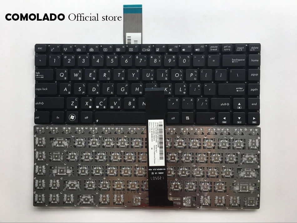CH Keyboard for Asus N46 N46VZ N46V N46VB N46VM N46JV black without frame Laptop layout | Компьютеры и офис