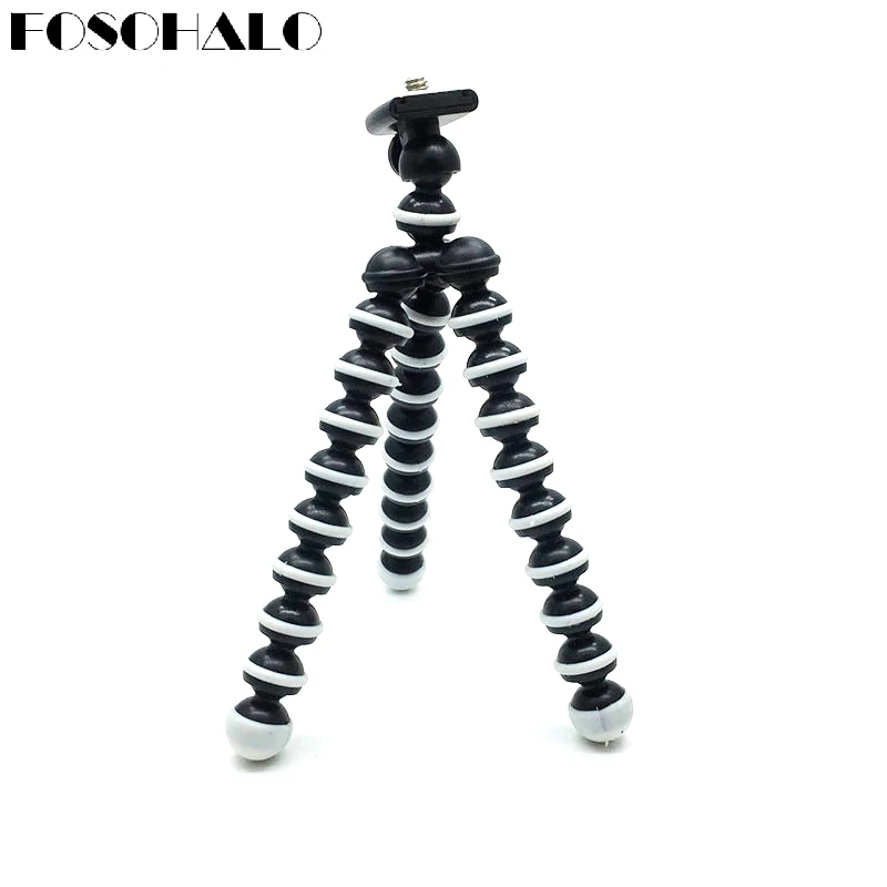FOSOHALO 165x35x35mmUniversal Mini Octopus font b Tripod b font Stand Spong For Mobile Phones Small Lightweight